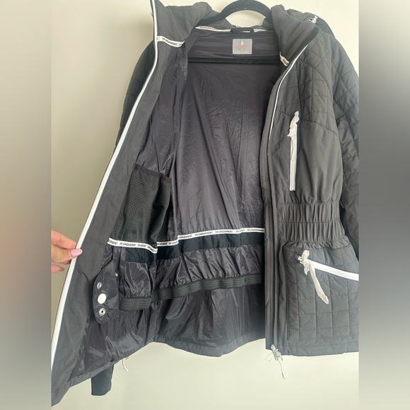 NEW Free People Movement Black All Prepped Ski Waterproof Jacket Size XL - Picture 9 of 14